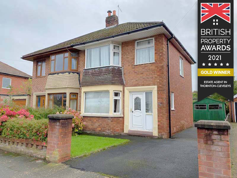 OIEO £125,000 ELMWOOD DRIVE THORNTON CLEVELEYS FY5 4NE